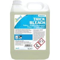 Click to view product details and reviews for 2work Thick Bleach 5 Litre 2w03977. Click to view product details and reviews for 2work Thick Bleach 5 Litre 2w03977.