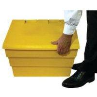Click to view product details and reviews for Mini Salt And Grit Bin Yellow 50l 389110. Click to view product details and reviews for Mini Salt And Grit Bin Yellow 50l 389110.