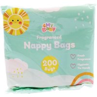 Click to view product details and reviews for 4my Baby Fragranced Nappy Bags X200 Pack Of 24 900341case. Click to view product details and reviews for 4my Baby Fragranced Nappy Bags X200 Pack Of 24 900341case.