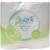 Click to view product details and reviews for 2work Recycled Toilet Roll 2 Ply 320 Sheets Pack Of 36 Kf03808. Click to view product details and reviews for 2work Recycled Toilet Roll 2 Ply 320 Sheets Pack Of 36 Kf03808.