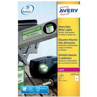 Click to view product details and reviews for Avery Laser Label Heavy Duty 4 Per Sheet White Pack Of 80 L4774 20. Click to view product details and reviews for Avery Laser Label Heavy Duty 4 Per Sheet White Pack Of 80 L4774 20.