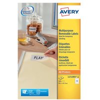 Click to view product details and reviews for Avery Removable Labels 12 Per Sheet White Pack Of 300 L4743rev 25. Click to view product details and reviews for Avery Removable Labels 12 Per Sheet White Pack Of 300 L4743rev 25.
