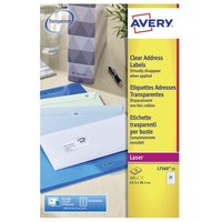 Click to view product details and reviews for Avery Laser Address Labels 21 Per Sheet Clear Pack Of 525 L7560 25. Click to view product details and reviews for Avery Laser Address Labels 21 Per Sheet Clear Pack Of 525 L7560 25.