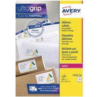 Click to view product details and reviews for Avery Ultragrip Laser Label 991x381mm White Pack Of 1400 L7163 100. Click to view product details and reviews for Avery Ultragrip Laser Label 991x381mm White Pack Of 1400 L7163 100.