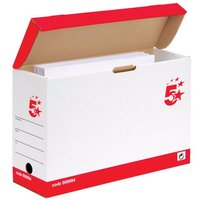 Click to view product details and reviews for 5 Star Office Transfer Case Hinged Lid Foolscap Self Assembly 133x401x257mm Red White Pack Of 20. Click to view product details and reviews for 5 Star Office Transfer Case Hinged Lid Foolscap Self Assembly 133x401x257mm Red White Pack Of 20.