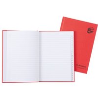 Click to view product details and reviews for 5 Star Office Manuscript Notebook Casebound 70gsm Ruled And Indexed 192pp A5 Red Pack Of 5. Click to view product details and reviews for 5 Star Office Manuscript Notebook Casebound 70gsm Ruled And Indexed 192pp A5 Red Pack Of 5.