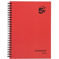 Click to view product details and reviews for 5 Star Office Manuscript Notebook Wirebound 70gsm Ruled 160pp A5 Red Pack Of 5. Click to view product details and reviews for 5 Star Office Manuscript Notebook Wirebound 70gsm Ruled 160pp A5 Red Pack Of 5.