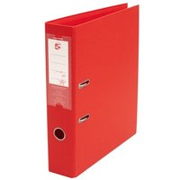 Click to view product details and reviews for 5 Star Office Premium Polypropylene Lever Arch File Foolscap Red Pack Of 10. Click to view product details and reviews for 5 Star Office Premium Polypropylene Lever Arch File Foolscap Red Pack Of 10.