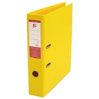 Click to view product details and reviews for 5 Star Office Premium Polypropylene Lever Arch File Foolscap Yellow Pack Of 10. Click to view product details and reviews for 5 Star Office Premium Polypropylene Lever Arch File Foolscap Yellow Pack Of 10.