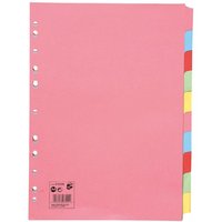 Click to view product details and reviews for 5 Star Office Subject Dividers 10 Part Recycled Card Multipunched 155gsm A4 Assorted Pack Of 25. Click to view product details and reviews for 5 Star Office Subject Dividers 10 Part Recycled Card Multipunched 155gsm A4 Assorted Pack Of 25.