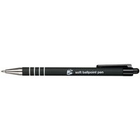 Click to view product details and reviews for 5 Star Office Retractable Ball Pen Soft Grip Medium 1mm Tip 05mm Line Black Pack Of 12. Click to view product details and reviews for 5 Star Office Retractable Ball Pen Soft Grip Medium 1mm Tip 05mm Line Black Pack Of 12.
