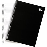 Click to view product details and reviews for 5 Star Office Notebook Wirebound 80gsm Ruled 140pp A4 Black Pack Of 5. Click to view product details and reviews for 5 Star Office Notebook Wirebound 80gsm Ruled 140pp A4 Black Pack Of 5.