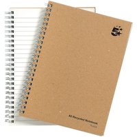 Click to view product details and reviews for 5 Star Eco Notebook Wirebound 80gsm Ruled Recycled 160pp A5 Buff Pack Of 5. Click to view product details and reviews for 5 Star Eco Notebook Wirebound 80gsm Ruled Recycled 160pp A5 Buff Pack Of 5.