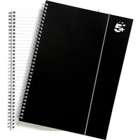 Click to view product details and reviews for 5 Star Office Notebook Wirebound Polypropylene 80gsm Ruled 160pp A4 Black Pack Of 6. Click to view product details and reviews for 5 Star Office Notebook Wirebound Polypropylene 80gsm Ruled 160pp A4 Black Pack Of 6.