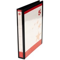 Click to view product details and reviews for 5 Star Office A4 Presentation Ring Binder Polypropylene 25mm 4d Ring Black Pack Of 10. Click to view product details and reviews for 5 Star Office A4 Presentation Ring Binder Polypropylene 25mm 4d Ring Black Pack Of 10.