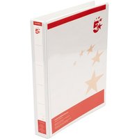 Click to view product details and reviews for 5 Star 2d Ring Presentation Ring Binder A4 Polypropylene 25mm White Pack Of 10 933031. Click to view product details and reviews for 5 Star 2d Ring Presentation Ring Binder A4 Polypropylene 25mm White Pack Of 10 933031.