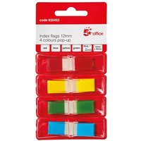 Click to view product details and reviews for 5 Star Office Index Flags 4 Bright Colours 12x45mm 35 Flags Per Colour Assorted Pack Of 5. Click to view product details and reviews for 5 Star Office Index Flags 4 Bright Colours 12x45mm 35 Flags Per Colour Assorted Pack Of 5.