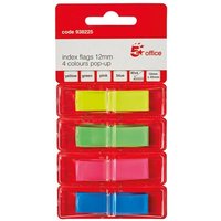 Click to view product details and reviews for 5 Star Office Index Flags 4 Solid Colours 12x45mm 40 Flags Per Colour Assorted Pack Of 5. Click to view product details and reviews for 5 Star Office Index Flags 4 Solid Colours 12x45mm 40 Flags Per Colour Assorted Pack Of 5.