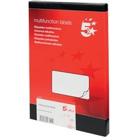 Click to view product details and reviews for 5 Star Multipurpose Labels Laser Copier Inkjet 99x93mm White Pack Of 600. Click to view product details and reviews for 5 Star Multipurpose Labels Laser Copier Inkjet 99x93mm White Pack Of 600.