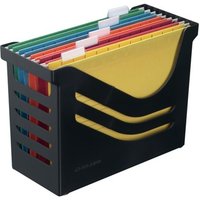 Jalema Recycled Office Box with 5 Suspension Files A4 Black 2658026998 Jalema Recycled Office Box with 5 Suspension Files A4 Black 2658026998