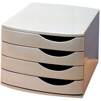 Jalema Desktop 4 Drawer Desktop Set Grey A6862-541 J26863GRY Jalema Desktop 4 Drawer Desktop Set Grey A6862-541 J26863GRY