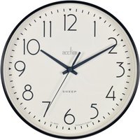 Click to view product details and reviews for Acctim Earl Wall Clock Non Ticking Sweep Seconds Hand 250mm Diameter Black 22563. Click to view product details and reviews for Acctim Earl Wall Clock Non Ticking Sweep Seconds Hand 250mm Diameter Black 22563.
