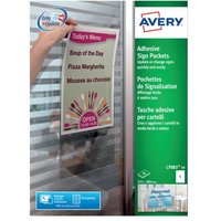 Click to view product details and reviews for Avery Transparent Adhesive Sign Pockets A4 Pack Of 10 L7083 10. Click to view product details and reviews for Avery Transparent Adhesive Sign Pockets A4 Pack Of 10 L7083 10.