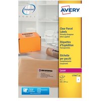 Click to view product details and reviews for Avery Laser Parcel Label 1 Per Sheet Clear Pack Of 25 L7567 25. Click to view product details and reviews for Avery Laser Parcel Label 1 Per Sheet Clear Pack Of 25 L7567 25.