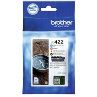 Click to view product details and reviews for Brother Lc422 Inkjet Cartridge Cmyk Multipack Lc422val. Click to view product details and reviews for Brother Lc422 Inkjet Cartridge Cmyk Multipack Lc422val.