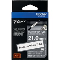 Click to view product details and reviews for Brother Hse Heat Shrink Tube Tape Cassette 210mm X 15m Black On White Hse251e. Click to view product details and reviews for Brother Hse Heat Shrink Tube Tape Cassette 210mm X 15m Black On White Hse251e.