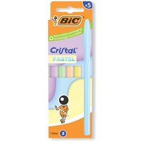 Click to view product details and reviews for Bic Cristal Ball Pen Assorted Pastel Barrel Blue Ink Pack Of 5 302561. Click to view product details and reviews for Bic Cristal Ball Pen Assorted Pastel Barrel Blue Ink Pack Of 5 302561.