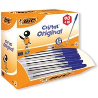 Click to view product details and reviews for Bic Cristal Ballpoint Pen Medium Blue 100 Pack 896039. Click to view product details and reviews for Bic Cristal Ballpoint Pen Medium Blue 100 Pack 896039.