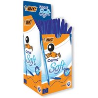 Click to view product details and reviews for Bic Cristal Soft Ballpoint Pen Medium Blue 50 Pack 951434. Click to view product details and reviews for Bic Cristal Soft Ballpoint Pen Medium Blue 50 Pack 951434.