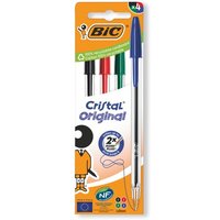 Click to view product details and reviews for Bic Cristal Ballpoint Pen Medium Assorted Pack Of 4 516834. Click to view product details and reviews for Bic Cristal Ballpoint Pen Medium Assorted Pack Of 4 516834.