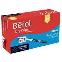 Click to view product details and reviews for Berol Drywipe Marker Broad Black Pack Of 192 1984897. Click to view product details and reviews for Berol Drywipe Marker Broad Black Pack Of 192 1984897.