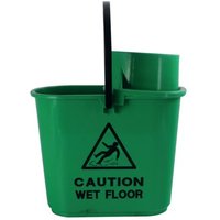 Click to view product details and reviews for 2work Plastic Mop Bucket With Wringer 15 Litre Green Cnt00066. Click to view product details and reviews for 2work Plastic Mop Bucket With Wringer 15 Litre Green Cnt00066.