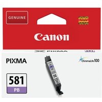 Click to view product details and reviews for Canon Cli 581pb Ink Cartridge Photo Blue 2107c001. Click to view product details and reviews for Canon Cli 581pb Ink Cartridge Photo Blue 2107c001.