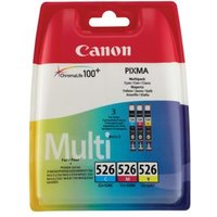 Click to view product details and reviews for Canon Cli 526 Ink Cartridges Cmy Multipack 4541b018. Click to view product details and reviews for Canon Cli 526 Ink Cartridges Cmy Multipack 4541b018.