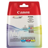 Click to view product details and reviews for Canon Cli 521 Ink Cartridges Cmy Multipack 2934b015. Click to view product details and reviews for Canon Cli 521 Ink Cartridges Cmy Multipack 2934b015.