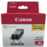Click to view product details and reviews for Canon Pgi 570xl Ink Cartridge High Yield Black Twin Pack 0318c010. Click to view product details and reviews for Canon Pgi 570xl Ink Cartridge High Yield Black Twin Pack 0318c010.