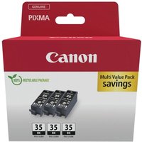 Click to view product details and reviews for Canon Pgi 35 Ink Cartridge Black Triple Pack 1509b028. Click to view product details and reviews for Canon Pgi 35 Ink Cartridge Black Triple Pack 1509b028.