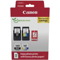 Click to view product details and reviews for Canon Pg 560 Cl 561 Ink Cartridge K Cmy 4 X 6 In Photo Paper Value Pack 3713c008. Click to view product details and reviews for Canon Pg 560 Cl 561 Ink Cartridge K Cmy 4 X 6 In Photo Paper Value Pack 3713c008.