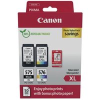 Click to view product details and reviews for Canon Pg 575xl Cl 576xl Ink Cartridges High Yield K Cmy 4 X 6 In Photo Paper Value Pack 5437c006. Click to view product details and reviews for Canon Pg 575xl Cl 576xl Ink Cartridges High Yield K Cmy 4 X 6 In Photo Paper Value Pack 5437c006.