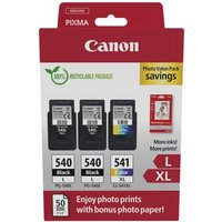 Click to view product details and reviews for Canon Pg 540l X 2 Cl 541xl Ink Cartridges K Cmy 4 X 6 In Photo Paper Value Pack 5224b015. Click to view product details and reviews for Canon Pg 540l X 2 Cl 541xl Ink Cartridges K Cmy 4 X 6 In Photo Paper Value Pack 5224b015.