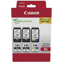 Click to view product details and reviews for Canon Pg 545xl X 2 Cl 546xl Ink Cartridges High Yield K Cmy Multipack 8286b013. Click to view product details and reviews for Canon Pg 545xl X 2 Cl 546xl Ink Cartridges High Yield K Cmy Multipack 8286b013.