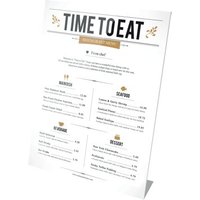 Click to view product details and reviews for Announce Slanted Sign Holder A5 Df47501. Click to view product details and reviews for Announce Slanted Sign Holder A5 Df47501.