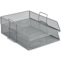 Click to view product details and reviews for 5 Star Mesh Letter Tray Scratch Resistant Stackable Front Load Portrait Foolscap Silver 287901. Click to view product details and reviews for 5 Star Mesh Letter Tray Scratch Resistant Stackable Front Load Portrait Foolscap Silver 287901.