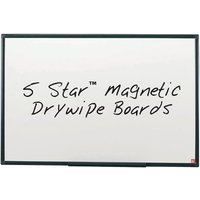 Click to view product details and reviews for 5 Star Magnetic Drywipe Board Steel Trim With Fixing Kit And Detachable Pen Tray 1200x900mm 424127. Click to view product details and reviews for 5 Star Magnetic Drywipe Board Steel Trim With Fixing Kit And Detachable Pen Tray 1200x900mm 424127.