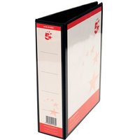 Click to view product details and reviews for 5 Star Office A4 Presentation Lever Arch File Polypropylene 58mm Black. Click to view product details and reviews for 5 Star Office A4 Presentation Lever Arch File Polypropylene 58mm Black.