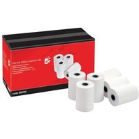 Click to view product details and reviews for 5 Star Office Thermal Printer Rolls Single Ply W57xd55xcore127mm 40m Pack Of 20. Click to view product details and reviews for 5 Star Office Thermal Printer Rolls Single Ply W57xd55xcore127mm 40m Pack Of 20.